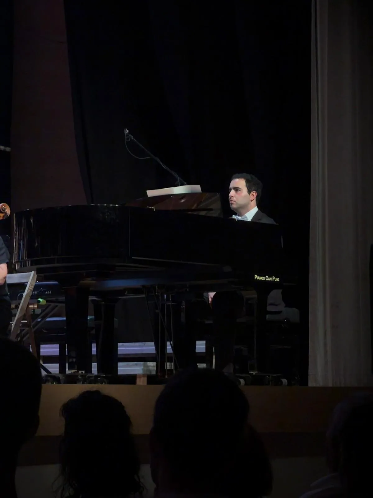 En concert, amb públic